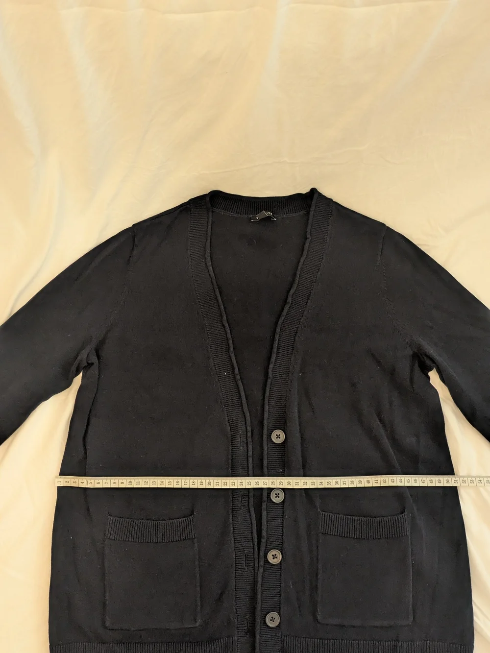 Talbots Blue Lightweight Button-Front Cardigan Jacket - Picture 4 of 6
